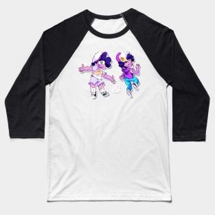 Jake & Mori (Way Past Cool Pallet) Baseball T-Shirt